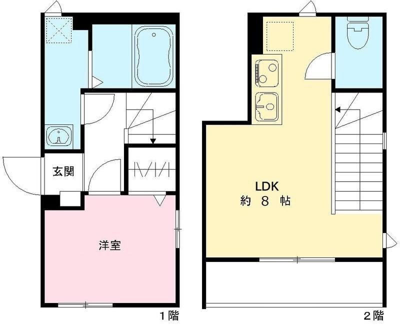 ベルフラッツ初台の間取り|間取りです。