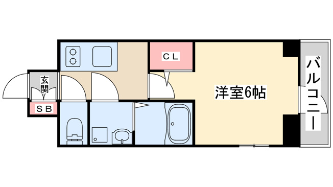 【間取り】 | エスリードレジデンス大阪ウエストコート