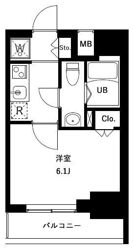 アーバンパークお花茶屋の間取り