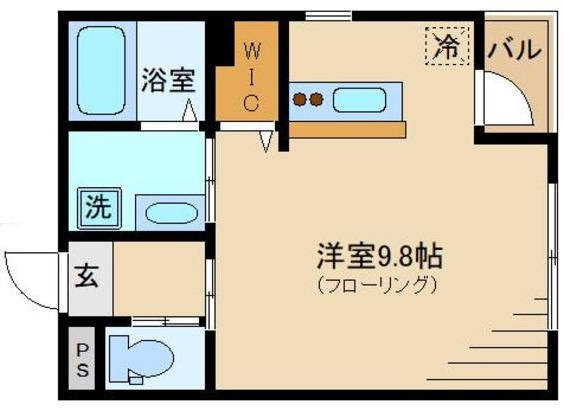 ミラージュ中野の間取り