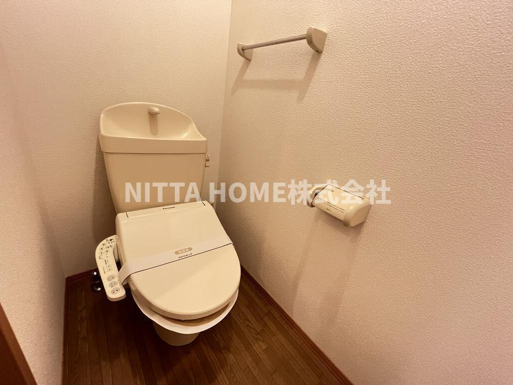 ピュアライフ　Ａ棟のトイレ|清潔感のあるトイレです＊