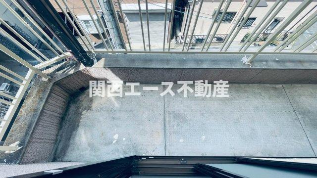 【バルコニー】 | 六万寺町１丁目貸家