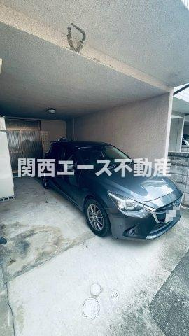 【駐車場】 | 六万寺町１丁目貸家