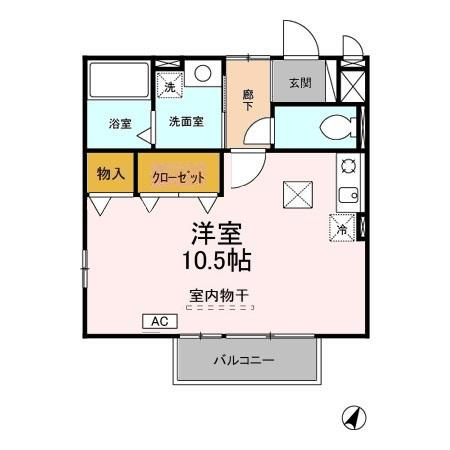クアルトの間取り