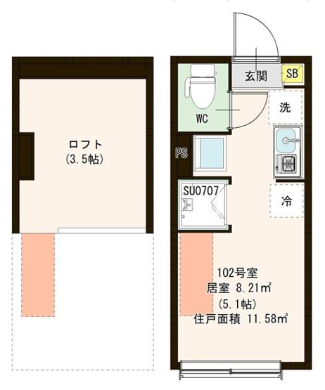 【間取り】 | Park Terrace 富士見台