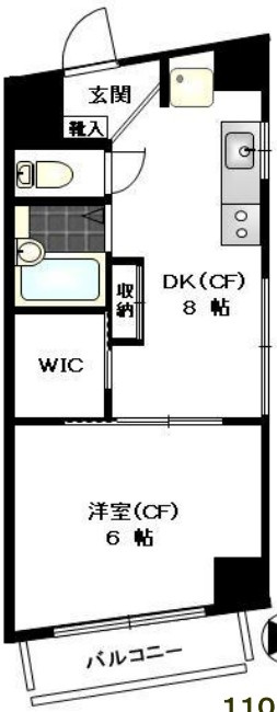 新宿パークサイド永谷の間取り