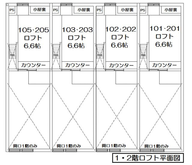 プライムコートの区画図