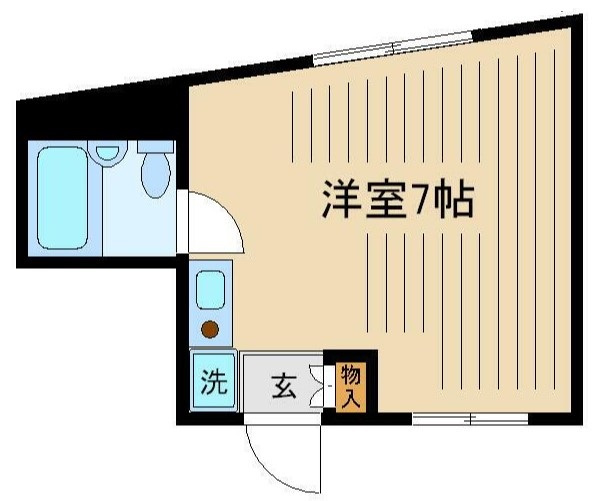 マンションかつらの間取り