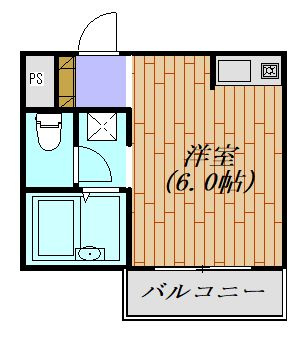 横浜市港北区鳥山町のアパートの間取り