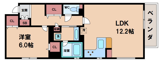 【間取り】 | アーデン上本町
