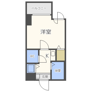 エスティライフ梅田新道の間取り|エスティライフ梅田新道　間取り
