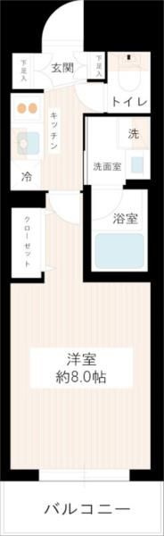 HY‘s Vigor 墨田の間取り