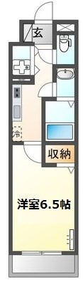 コートダジュール中村１の間取り