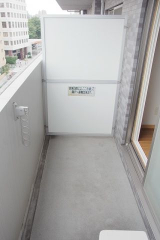 スカイコート文京茗荷谷のバルコニー