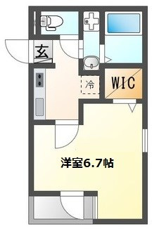 コートダジュール中村１の間取り
