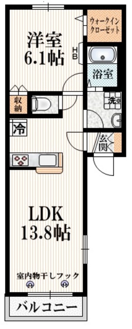 メゾン凜の間取り