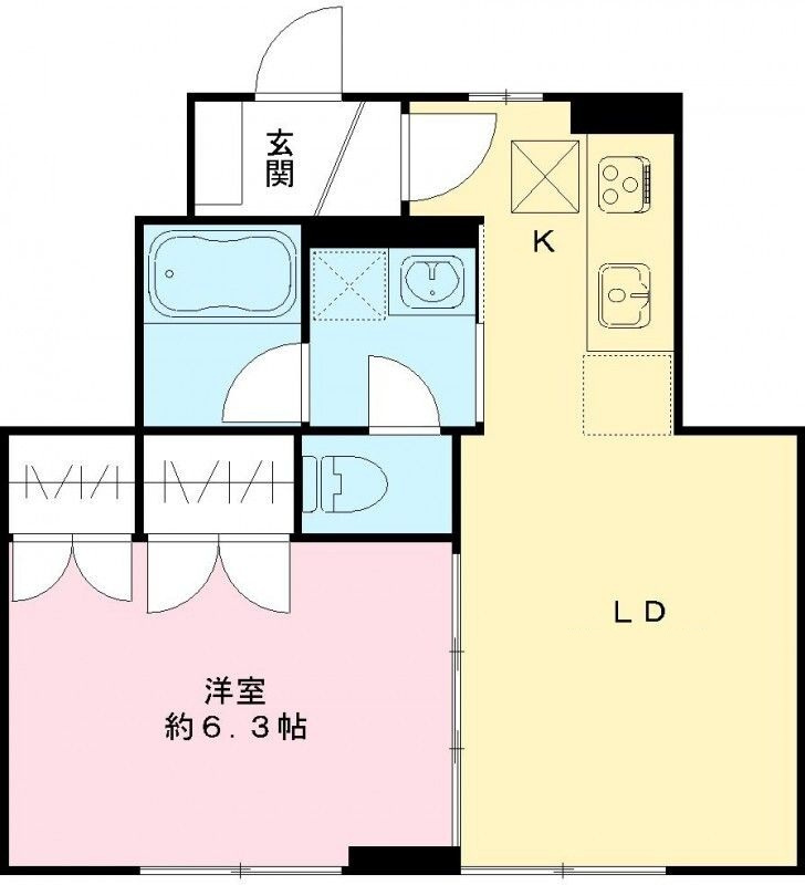 ウィング成城の間取り|間取りです。