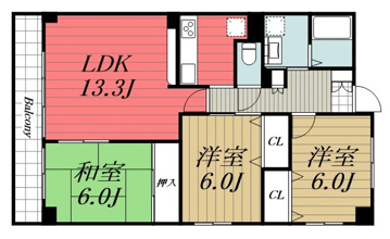 【間取り】 | アルデールY・K