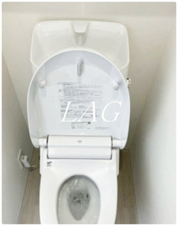 【トイレ】 | ベルグレード浅草DUE | トイレです。
