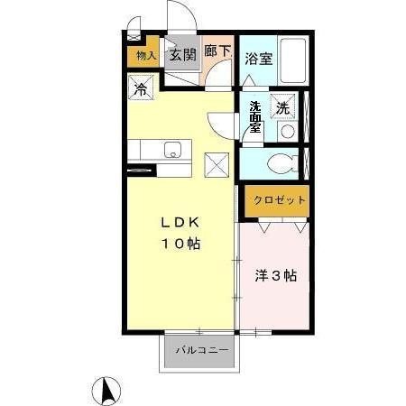 フローラリッシュの間取り