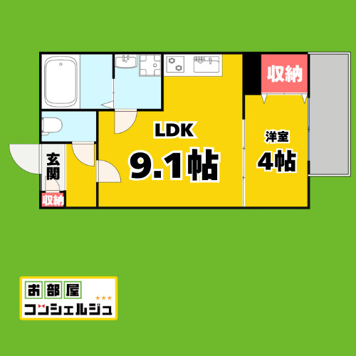 Eden(エデン)の間取り
