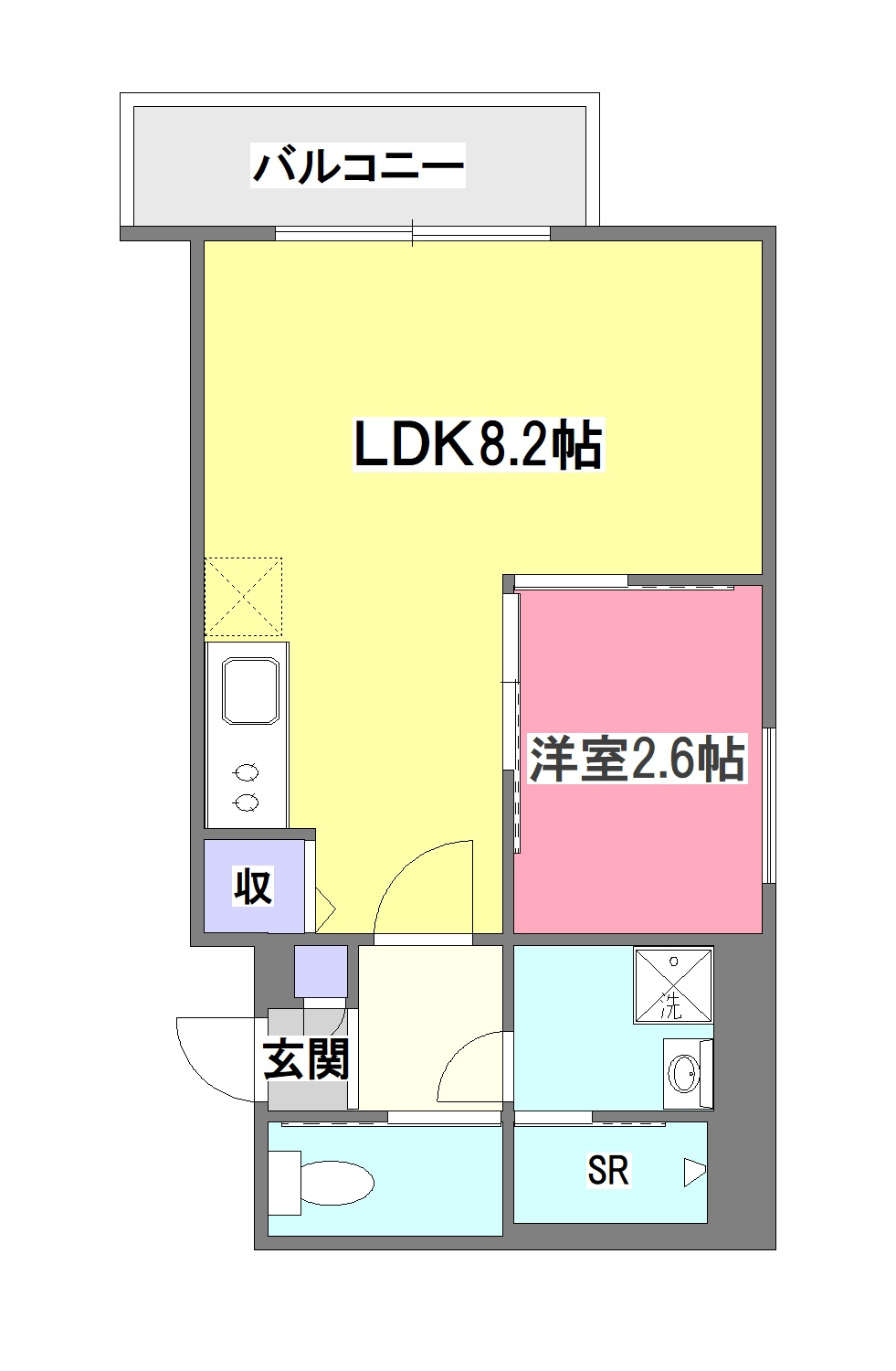 ＫＥＩＡＩ ＲＥＳＩＤＥＮＣＥ 清瀬Ⅴの間取り