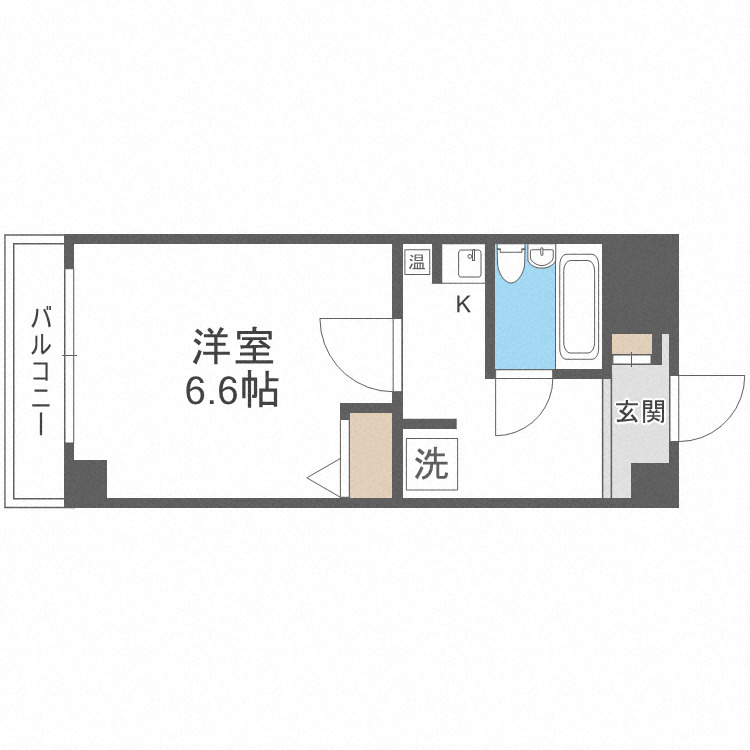 メロディーハイム夕陽丘の間取り