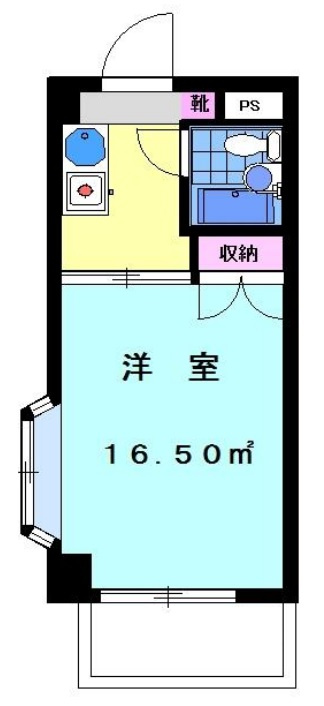 ハイタウン大森ナンバー5の間取り|間取り　