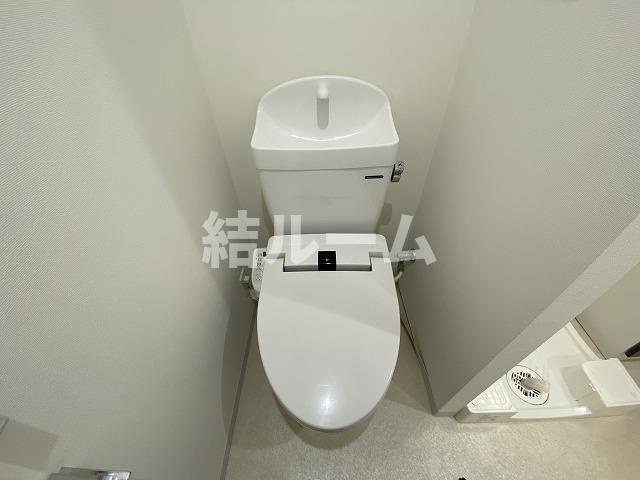 板橋区坂下１丁目の賃貸マンションのトイレ
