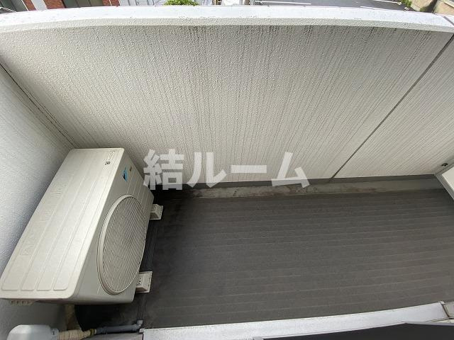 板橋区坂下１丁目の賃貸マンションのバルコニー