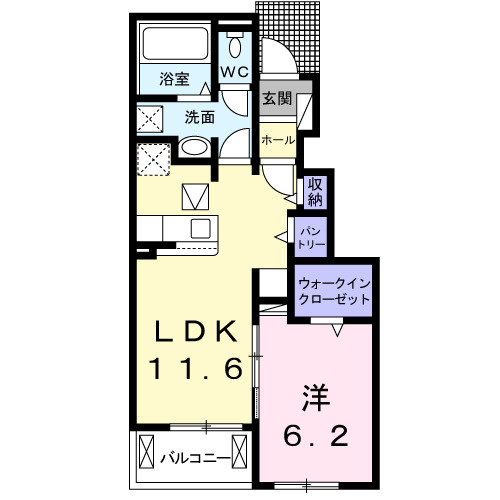 【間取り】 | フェリスⅠ