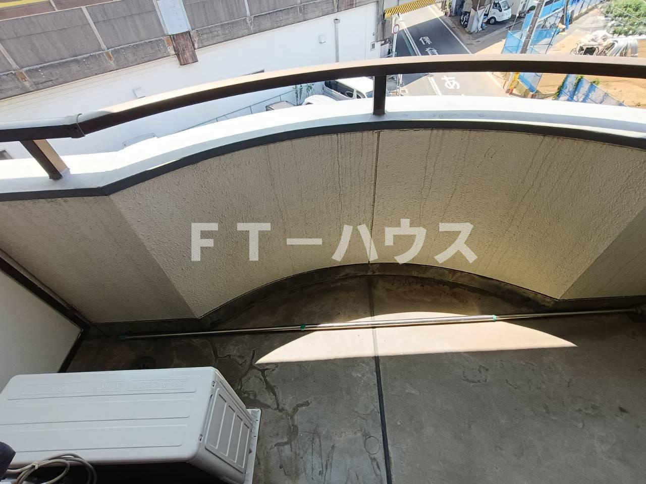 リッツコート西船橋のバルコニー