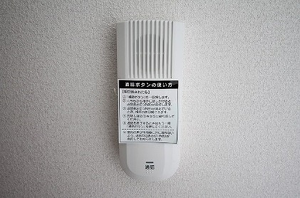 ｈａｕｓ Ｖｏｇｅｌのセキュリティ|1ＦリビングにはＴＶモニターホン。2Ｆには子機設置あり！