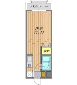 ジョイフル中山三番館の間取り