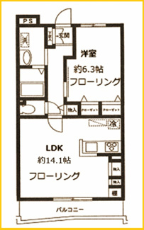 【間取り】 | フェアリーペット弐番舘