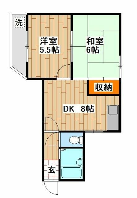ＣＡＳＡ　ＶＩＯＬＥＴＴＥの間取り