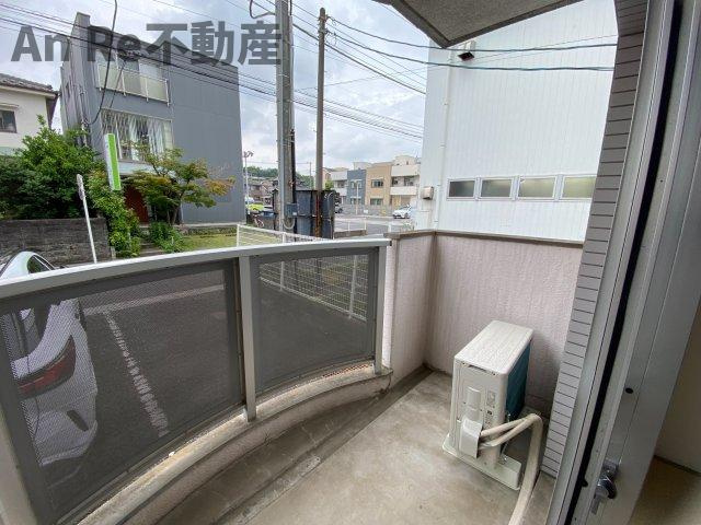 グリーンヴィレッジ東川口のバルコニー