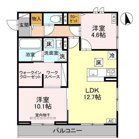 【間取り】 | カームグロウ