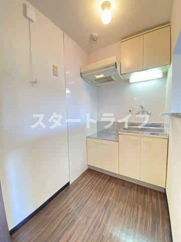 大阪市東淀川区東中島４丁目の賃貸マンションのキッチン