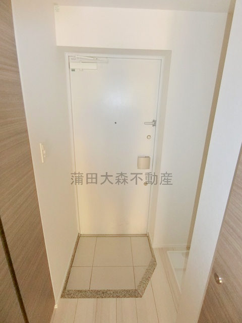 ガリシア蒲田SOUTHの玄関