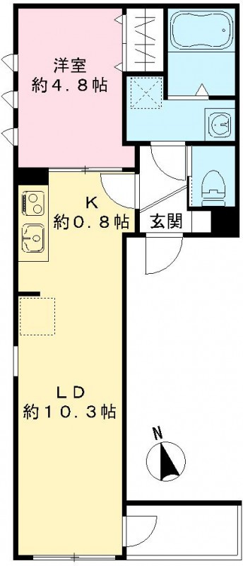 クリサンテーモ（Nearly ZEH・ＩoＴ賃貸）の間取り