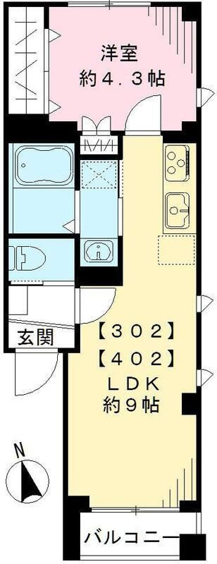 ヴェラ　ルーチェの間取り
