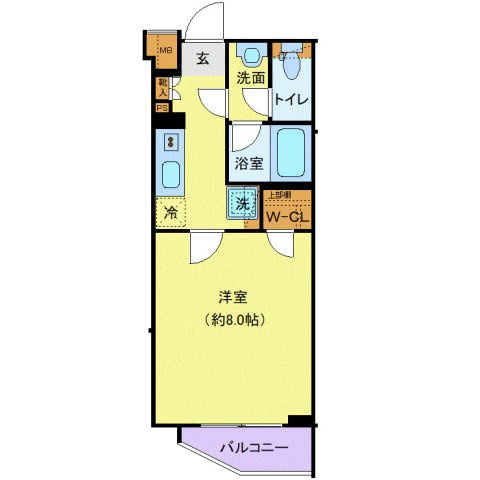 プレール・ドゥーク高井戸の間取り