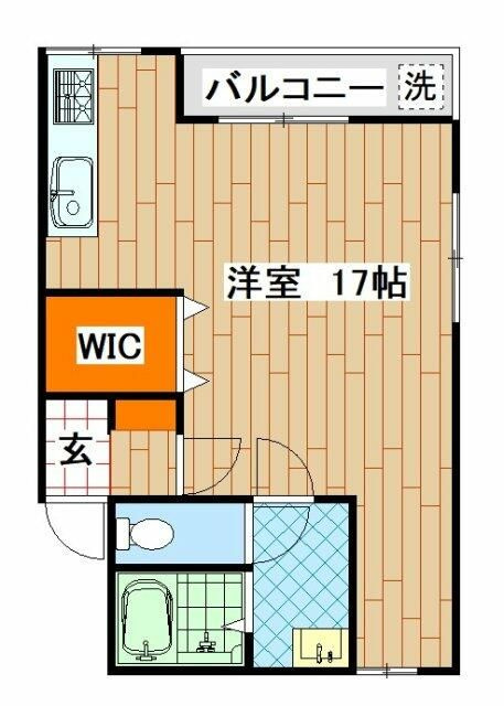 クリフサイド神尾の間取り