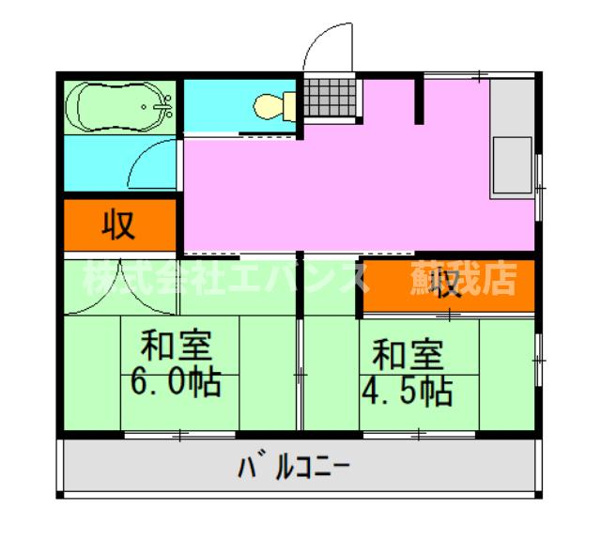 【間取り】 | ひぐらし荘