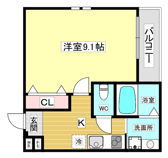 【間取り】 | フジパレス西宮段上町