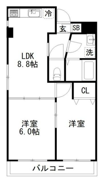 ラルーチェの間取り