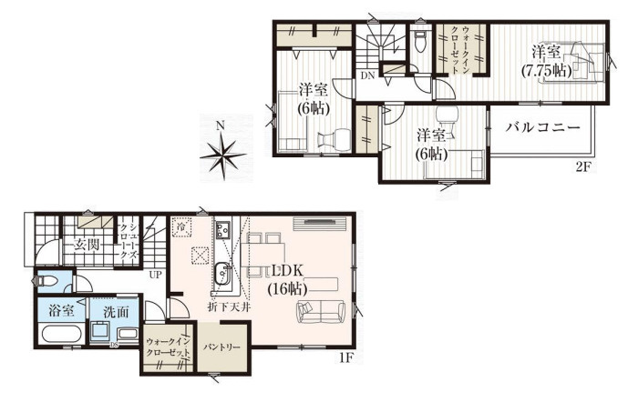 上尾市平方　4期　新築一戸建て　グラファーレ　06