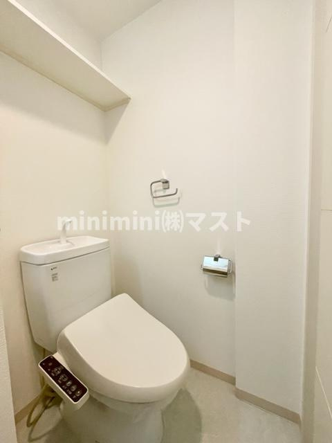 クラウンハイム北心斎橋フラワーコートのトイレ