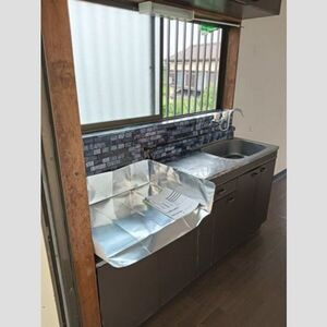 市原市青柳のアパートのキッチン